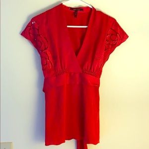 Embroidered blouse by BCBG Max Azria